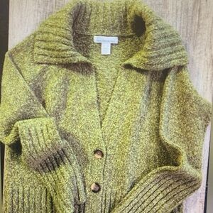 Jones New York Green Sweater